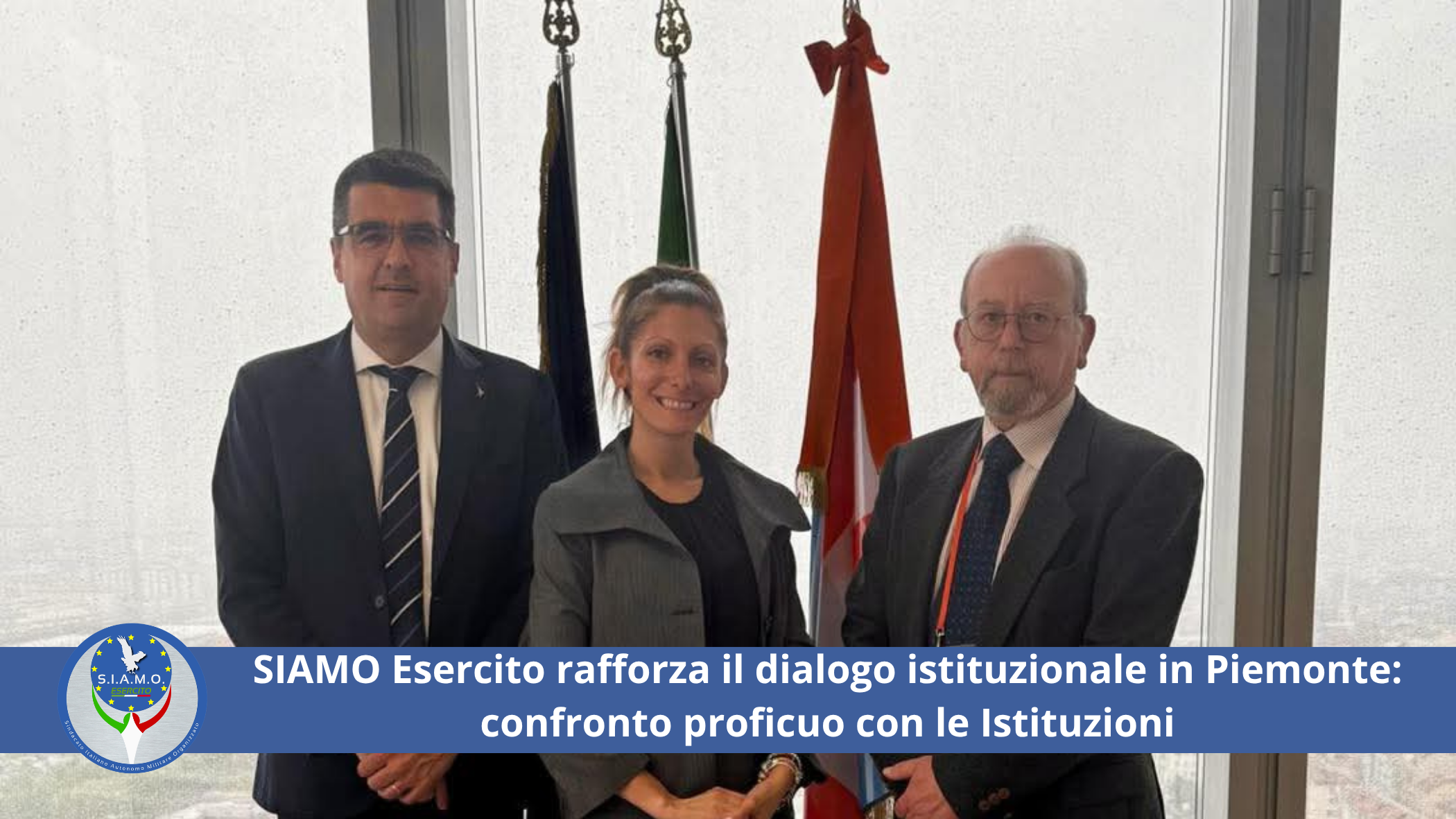 SIAMO Esercito rafforza il dialogo istituzionale in Piemonte: confronto proficuo con le Istituzioni
